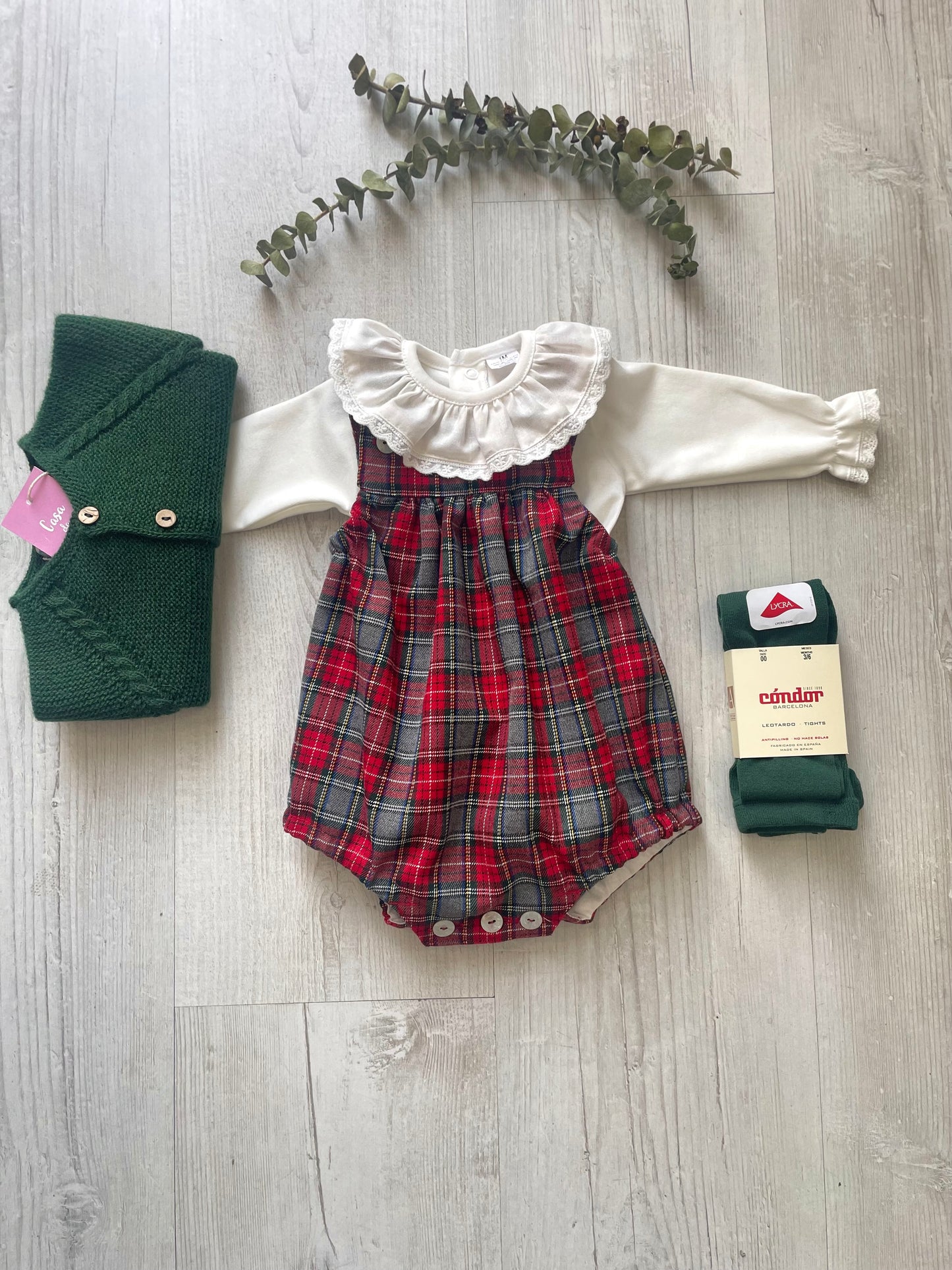 Fofo em tecido Escocês